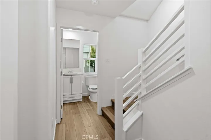 1st level entryway and stairs