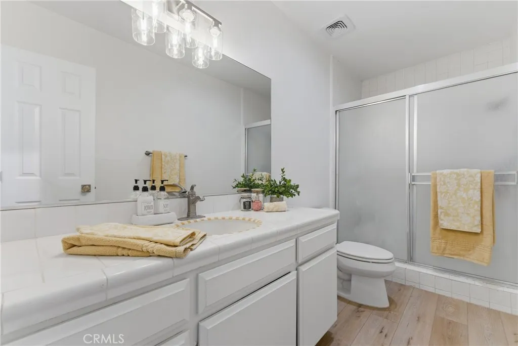 second hall bathroom with tons of counter space