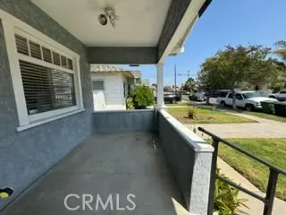 Shaded porch