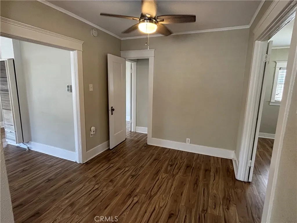 Dining Area with Newer Ceiling Fan