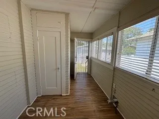 Exiting Kitchen to Laundry Room with Washer/Dryer hookups