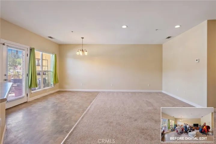 DIGITALLY ALTERED IMAGE (tenant belongings removed)