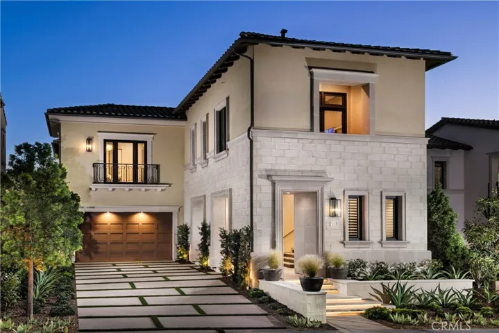 Model home exterior