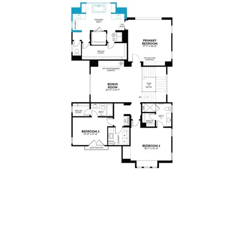 2nd floor floorplan