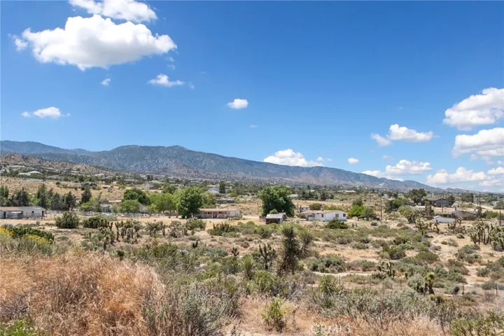 View of Wrightwood Mountains