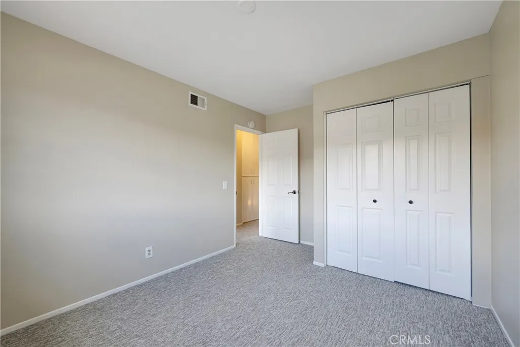 Second story secondary bedroom.