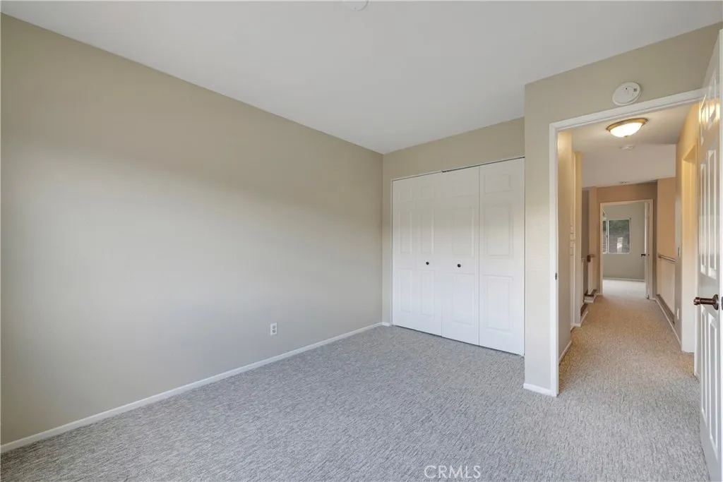 Closet in one of two secondary bedrooms.