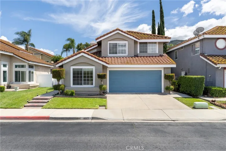 Home features a 2 car garage with direct home access.