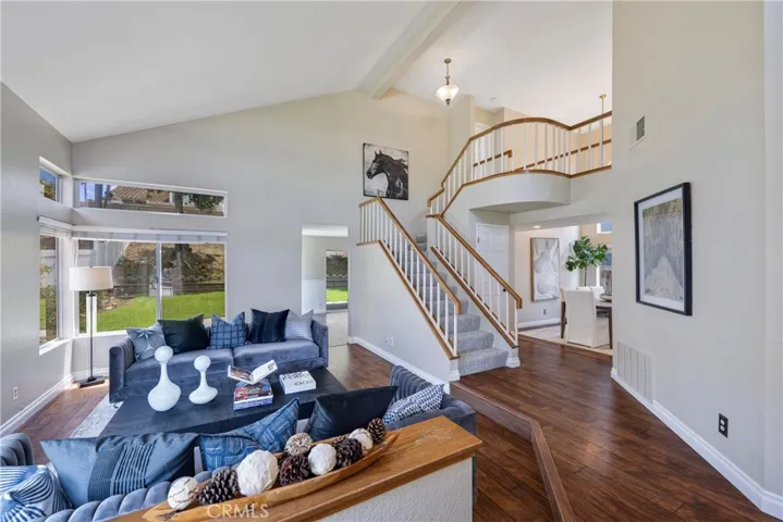 Entry walkway leads to stairway to second story.