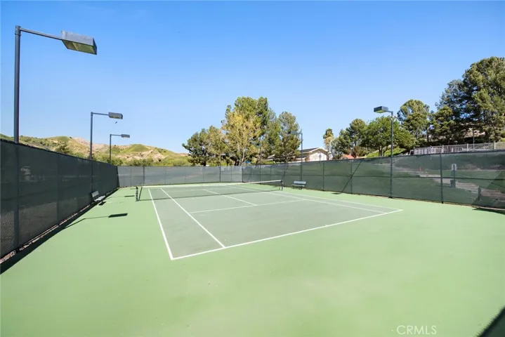 Association pickleball Court.