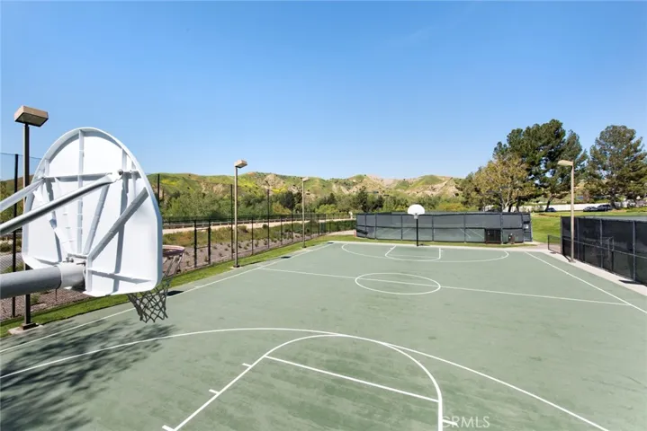 Enjoy a game of full court basketball with family and friends.