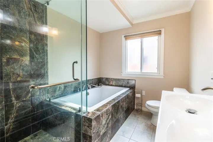 Hallway bathroom