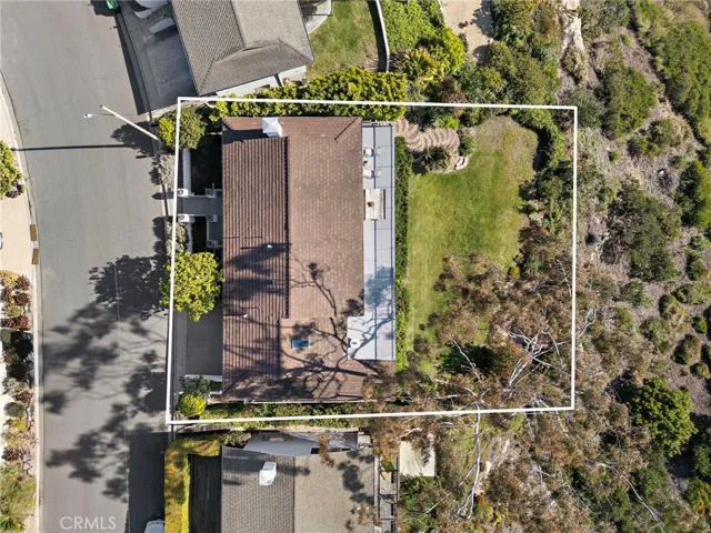 Aerial shot shows the expansiveness of the lot.
