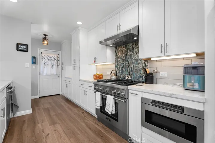 Remodeled kitchen