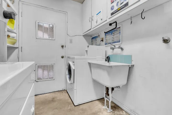 Upstairs laundry