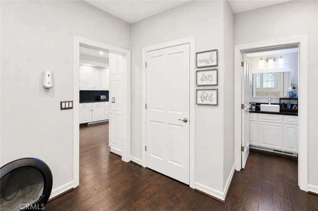 3rd bathroom off laundry room.