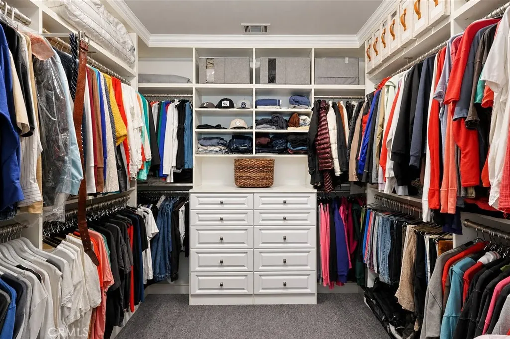 master's walk in closet.