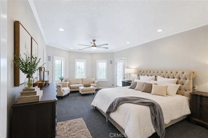 Master bedroom up stairs.