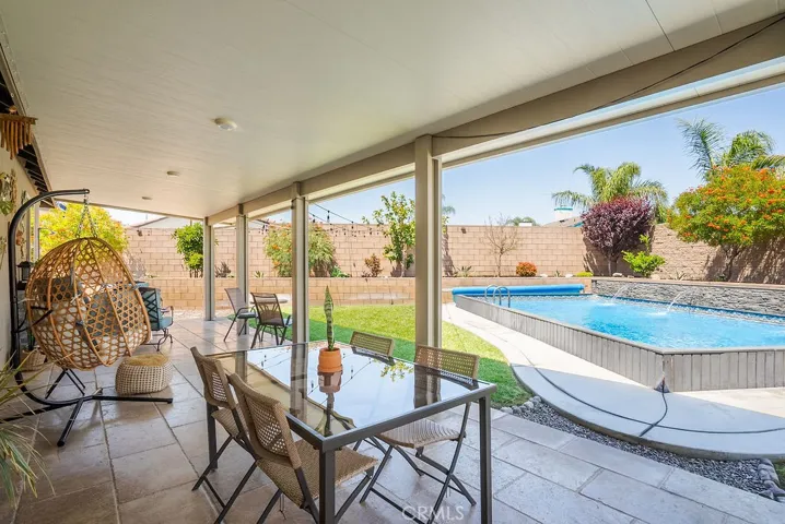 A patio fit for parties and gatherings