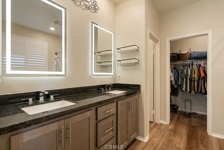 Led lit Vanity