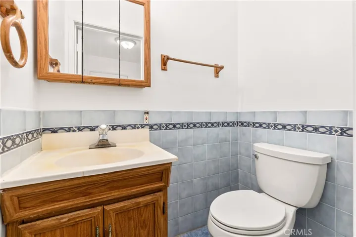 half bath off laundry room