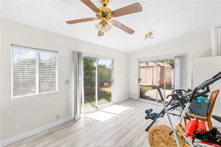 Sun or workout room