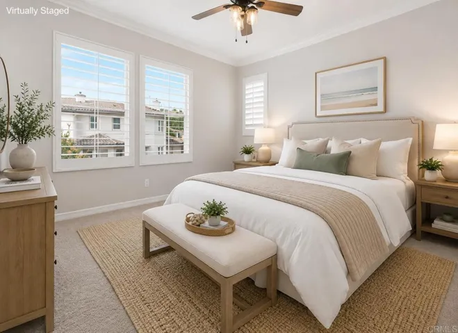 virtual staged bed