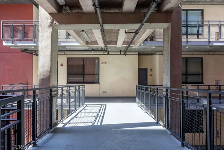 Walkway from original building to north tower