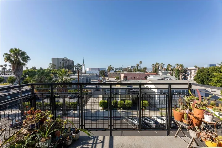 North view from balcony