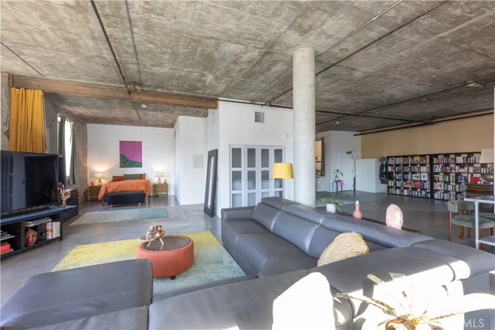 Into main sleeping area