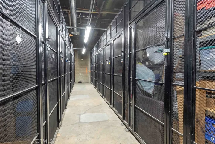 Large, lockable storage areas for each unit.