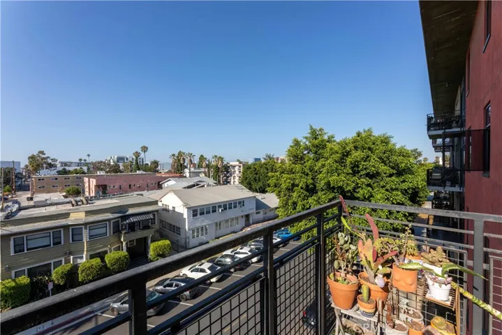 East view from balcony