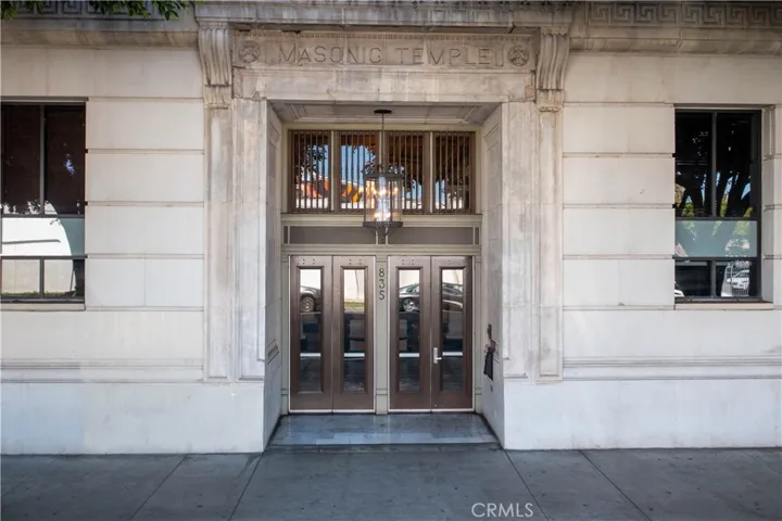 Building entrance