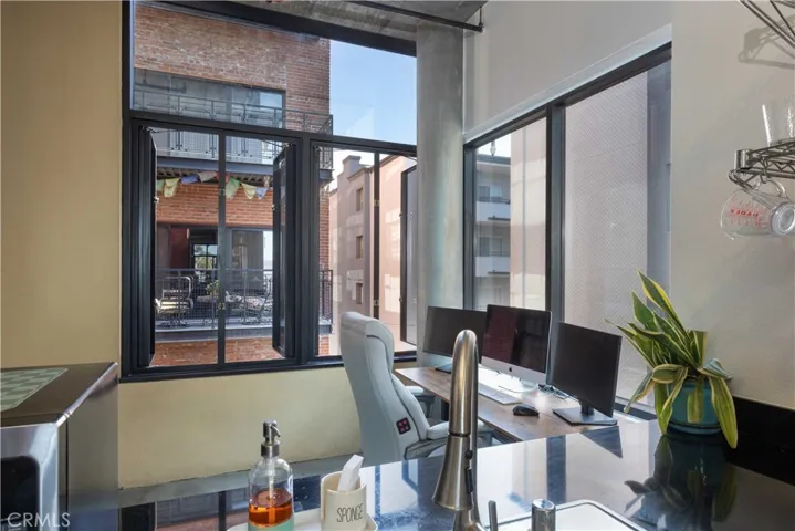 Looking through south facing window