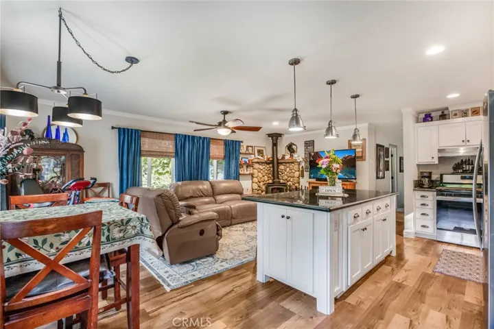Main floor entry - Open Kitchen/Dining/Living room.