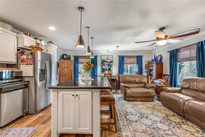 Kitchen Island with eat at bar.