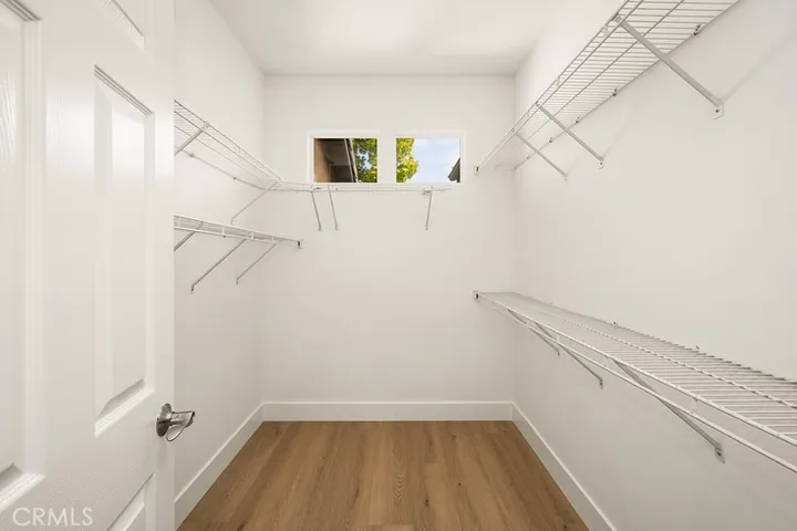 Primary walk-in closet