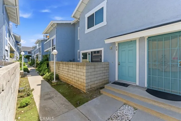 Inviting front entrance