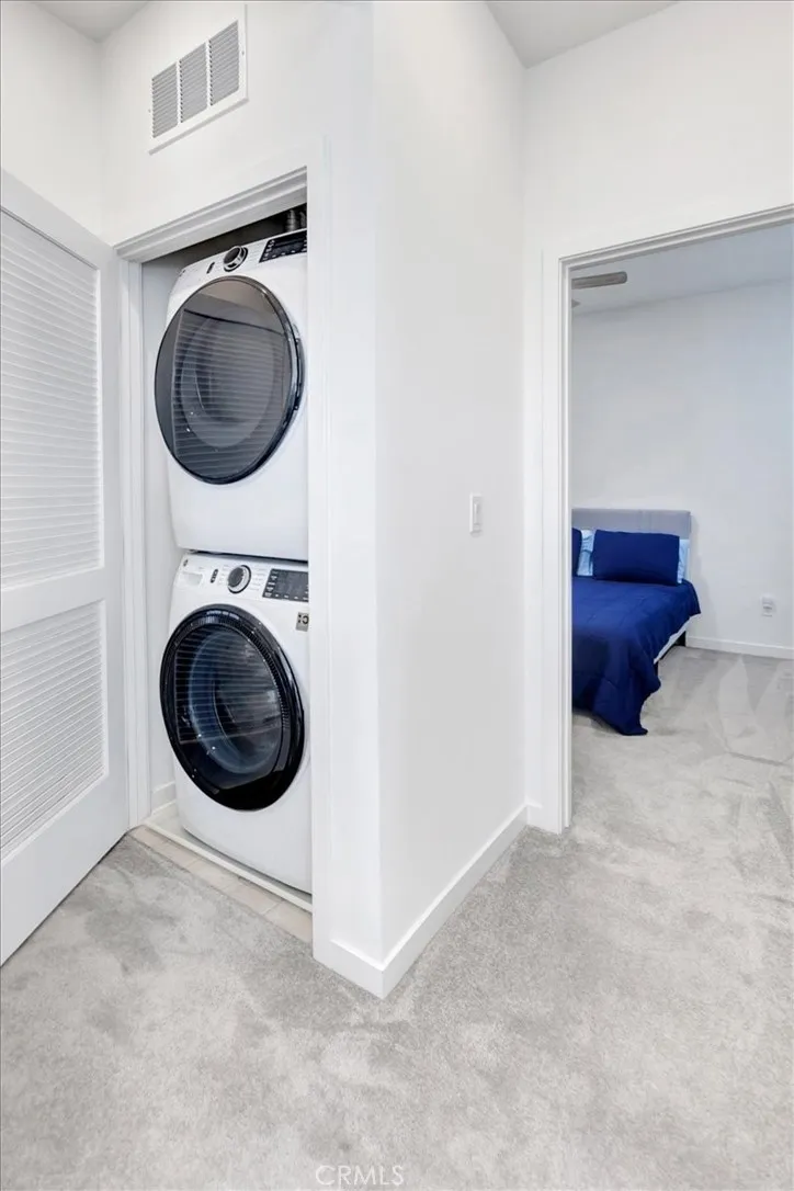 Laundry closet