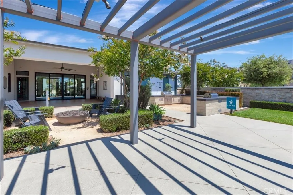 Patio areas