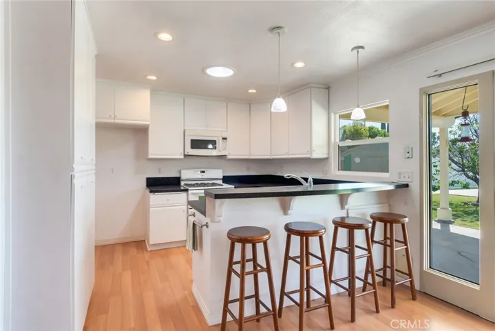 Bar stools stay with the property.