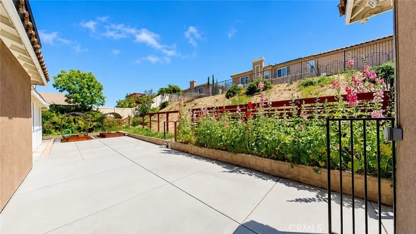 Right side of home/patio