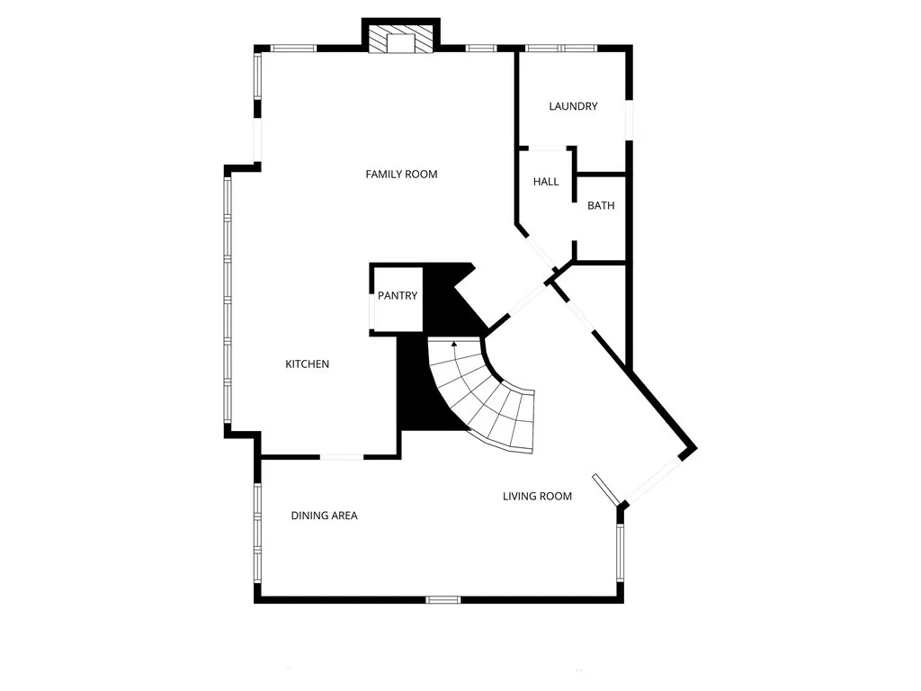 FLOOR PLAN DOWNSTAIRS