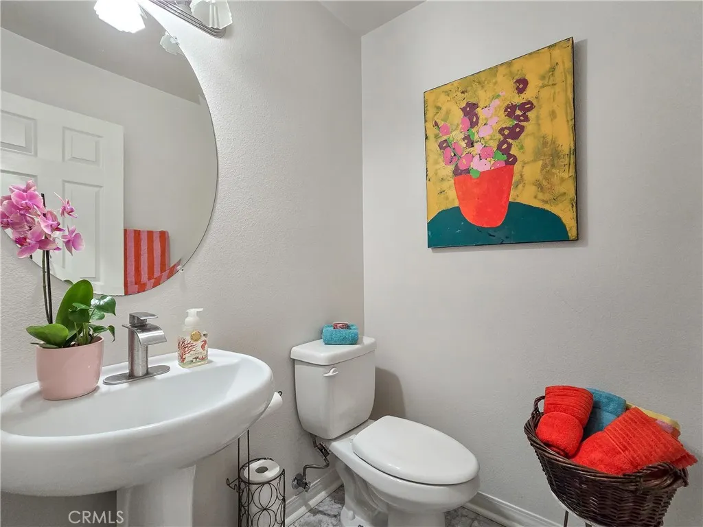 half bath on 2nd level