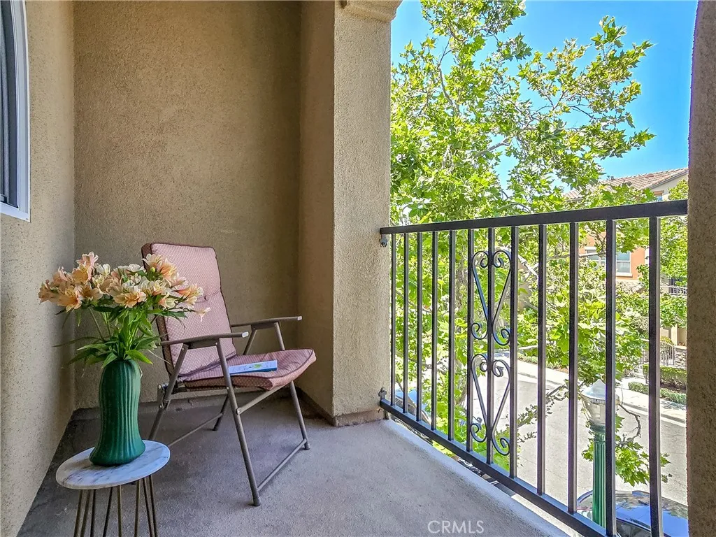 spacious patio balcony