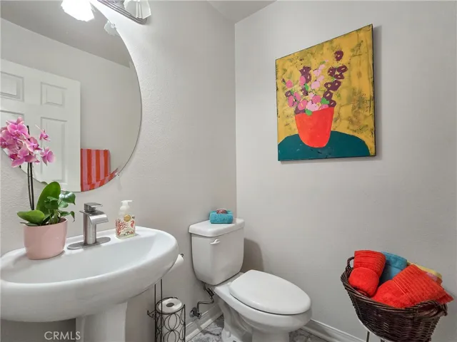 half bath on 2nd level