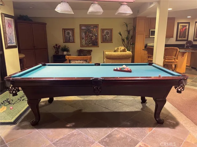Rec Room Billiars Steps from Unit
