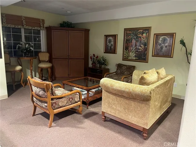 Community Indoor Meeting Area Steps from Unit