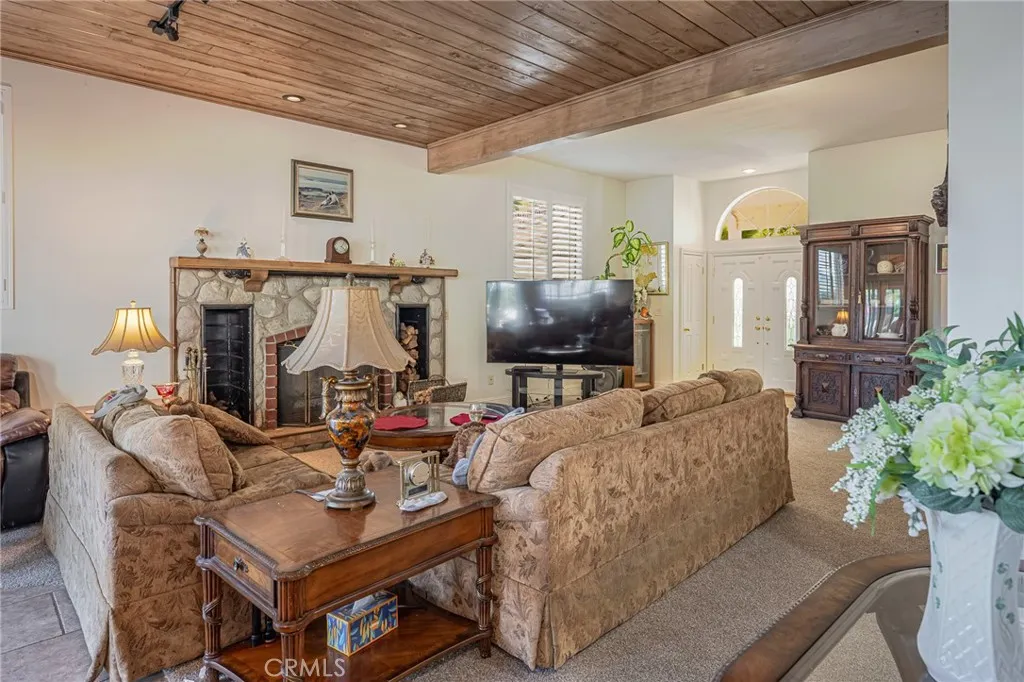 Living Room w/ Fireplace