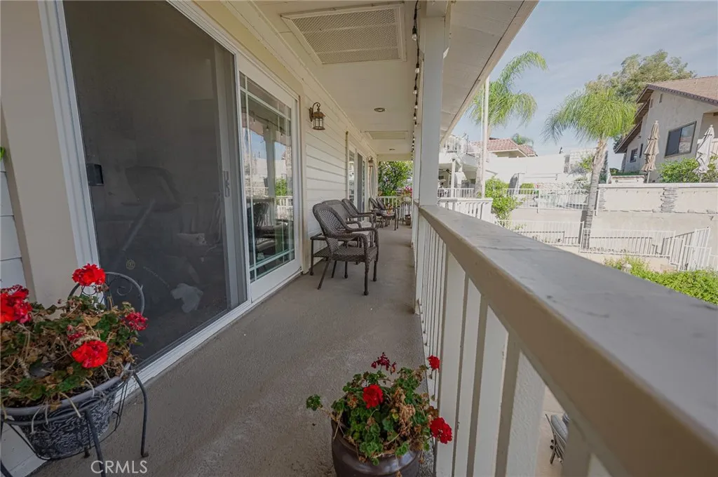 Balcony/Deck from Primary Bedroom to Loft/Office- indoor & outdoor views overlooking your wonderful backyard